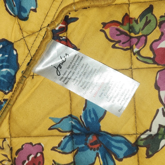 Joules Women's Black Quilted Barn Coat - Medium UK 12 US 8 - Picture 5 of 9